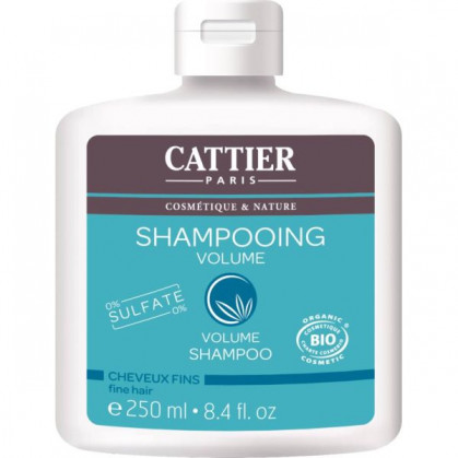 Shampoing sans sulfate volume BIO 250 ml Cattier