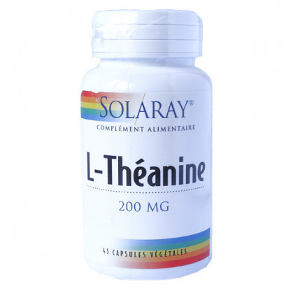 L-Théanine Solaray 45 gélules végétales