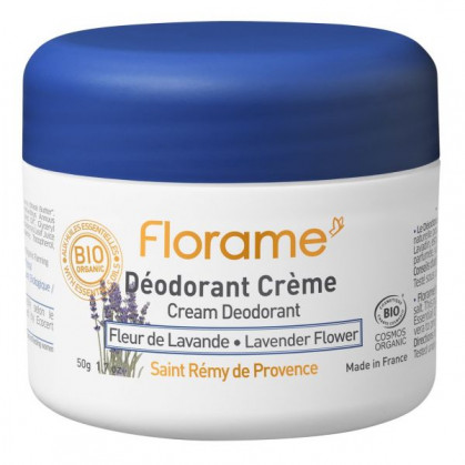 Déodorant crème Fleur de Lavande bio - Florame