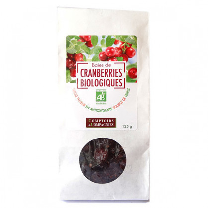 Baies de Cranberries Bio 125 gr 125 gr
