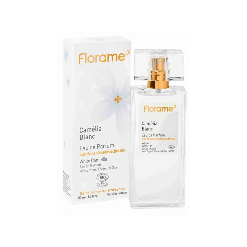 Eau de parfum bio Camélia blanc - Florame