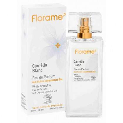 Eau de parfum bio Camélia blanc - Florame