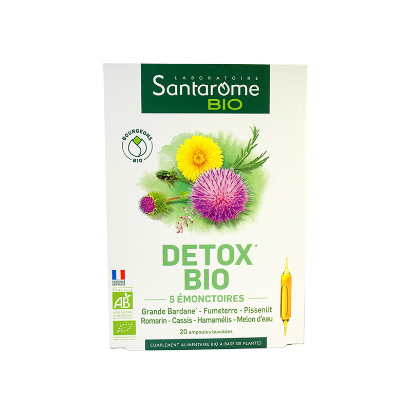 Detox bio Santarome 20 ampoules