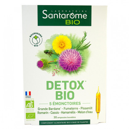 Detox bio Santarome 20 ampoules