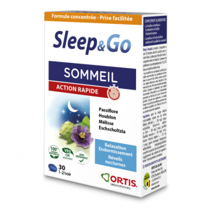 Sleep & Go 30 comprimés Ortis