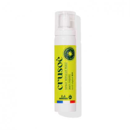 Spray anti-tiques peau bio - Crusoé
