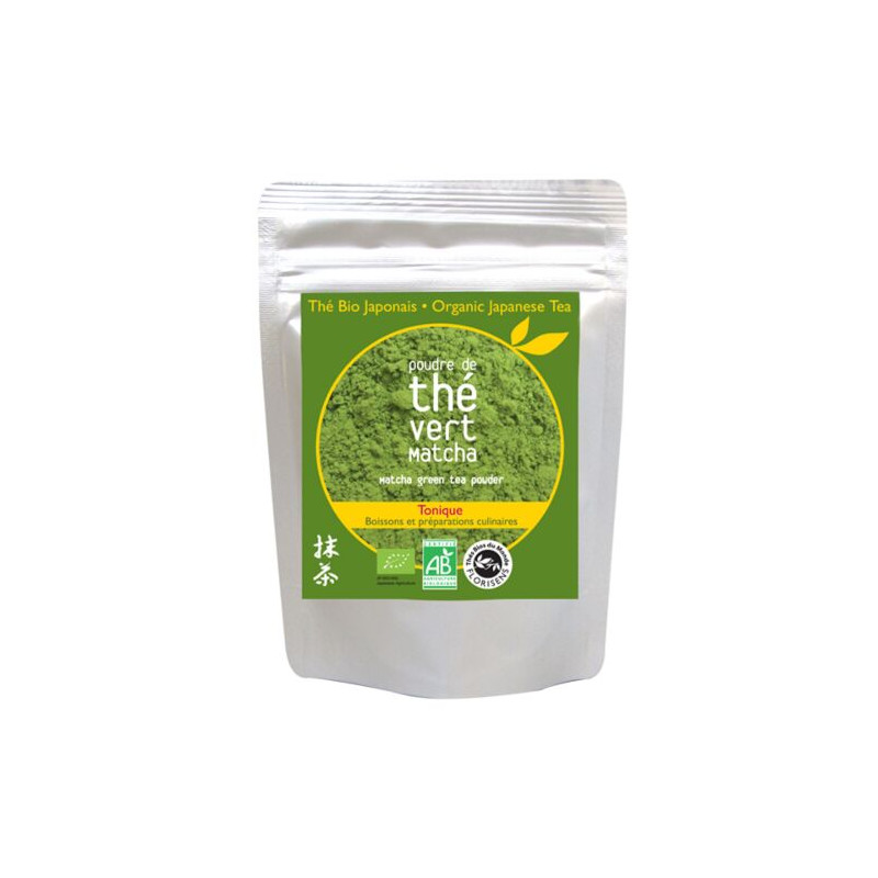 Poudre de thé vert Matcha BIO 50g Aromandise