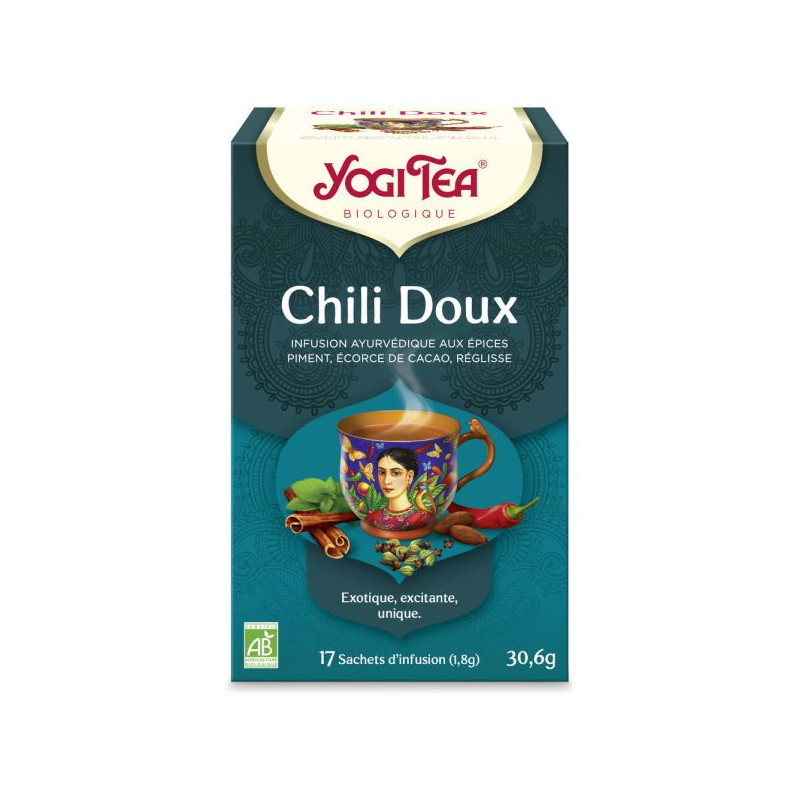 Chili doux BIO 17 infusettes Yogi Tea