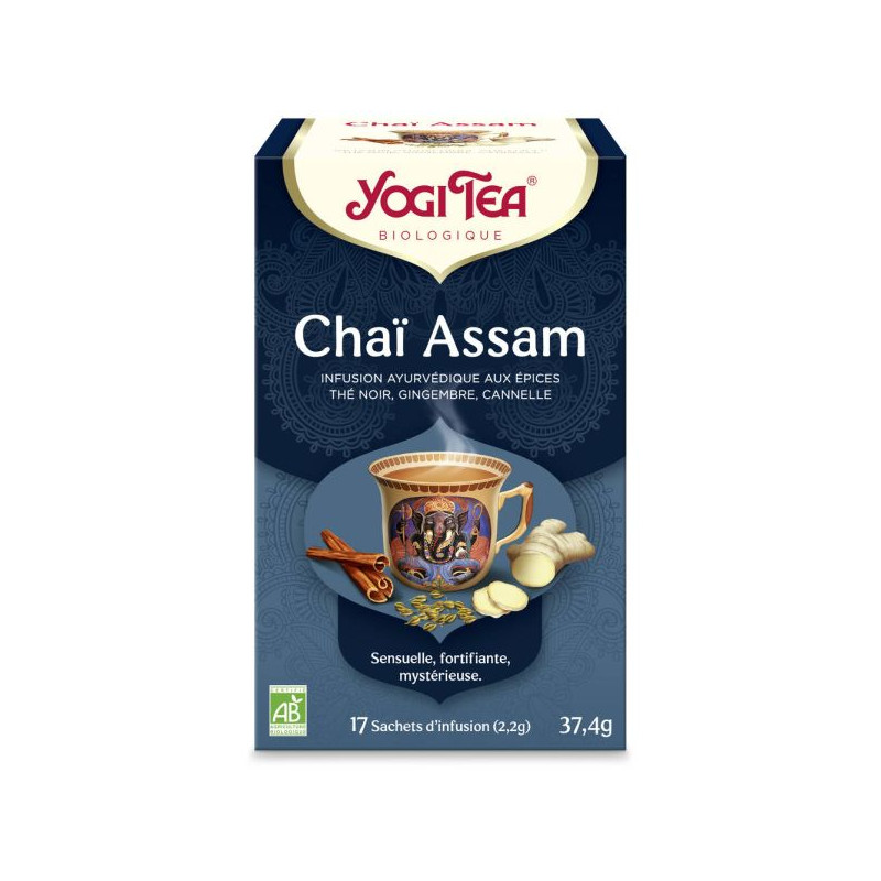 Chai assam BIO 17 infusettes Yogi Tea