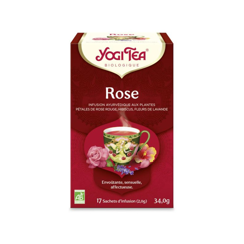 Rose BIO 17 infusettes Yogi Tea