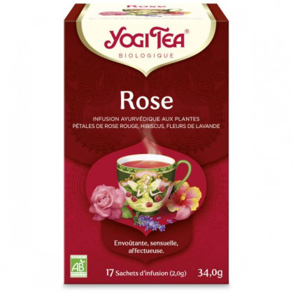 Rose BIO 17 infusettes Yogi Tea