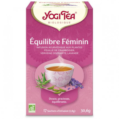Equilibre féminin BIO 17 infusettes Yogi Tea