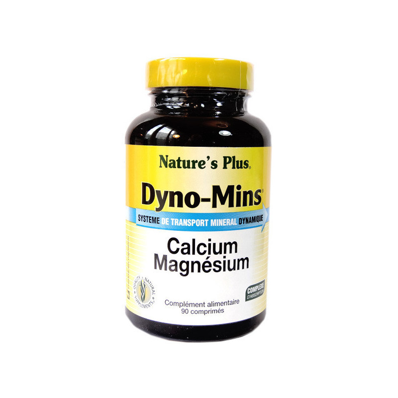 Dyno-Mins Calcium-Magnésium 90 comprimés