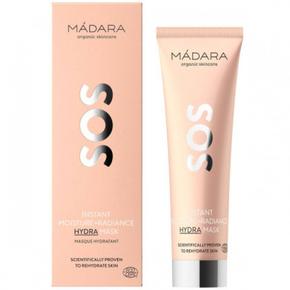 Masque hydratation et éclat instantané SOS bio - Madara