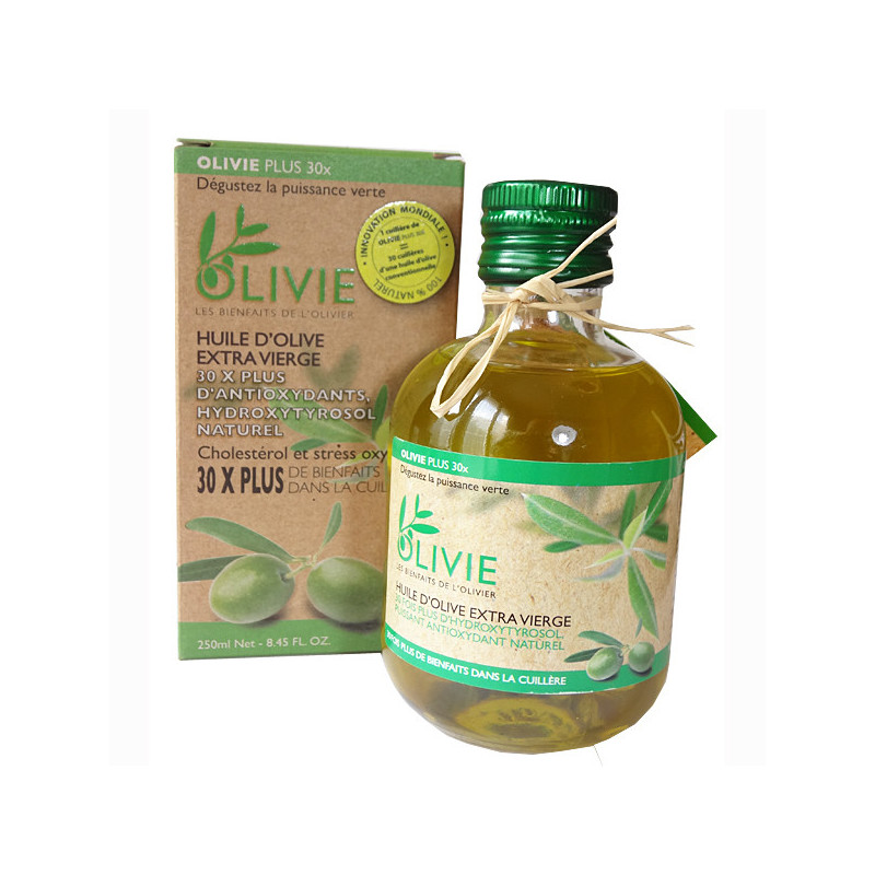 Olivie Plus 30X Huile d’olive Bio 1 bouteille 250 ml