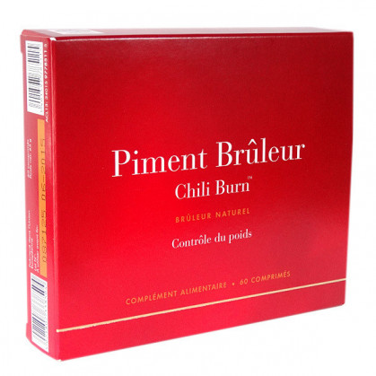 Piment Brûleur Chili Burn 60 comprimés