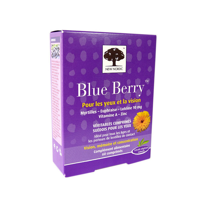 Blue Berry vision 60 comprimés