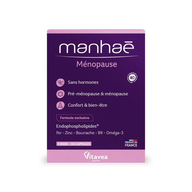 Manhaé_ménopause_30_gélules_vitavea