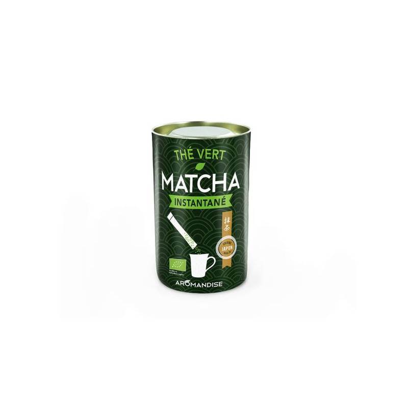 Sticks de thé instantané Matcha BIO 25 sticks Aromandise