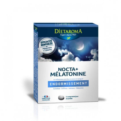 Nocta+ Mélatonine 40 comprimés Dietaroma