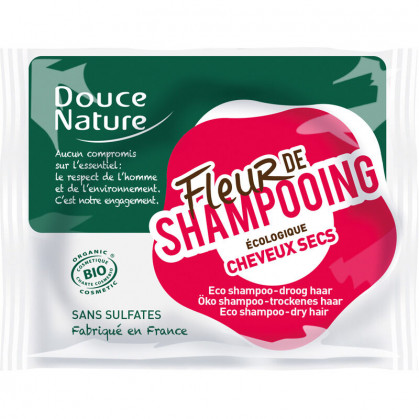 Fleur de shampooing cheveux secs BIO 85g Douce Nature