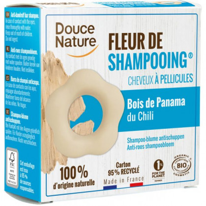 Fleur de shampooing à pellicules BIO 85g Douce Nature