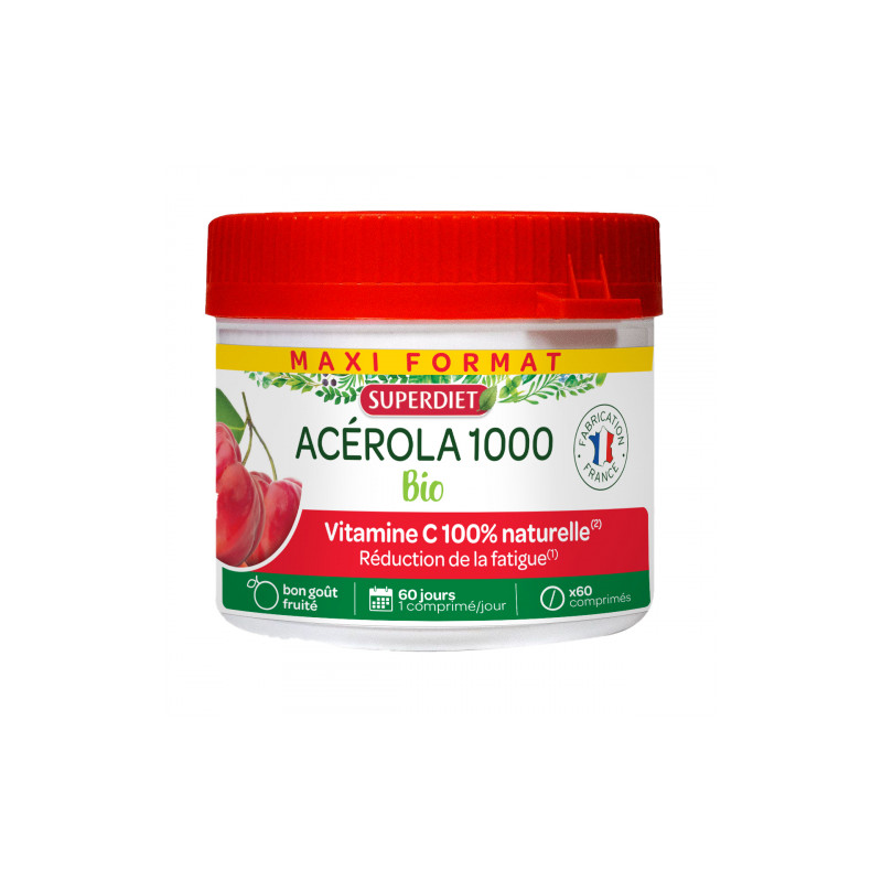 Acérola_1000_bio_vegan_60_comprimés_super_diet