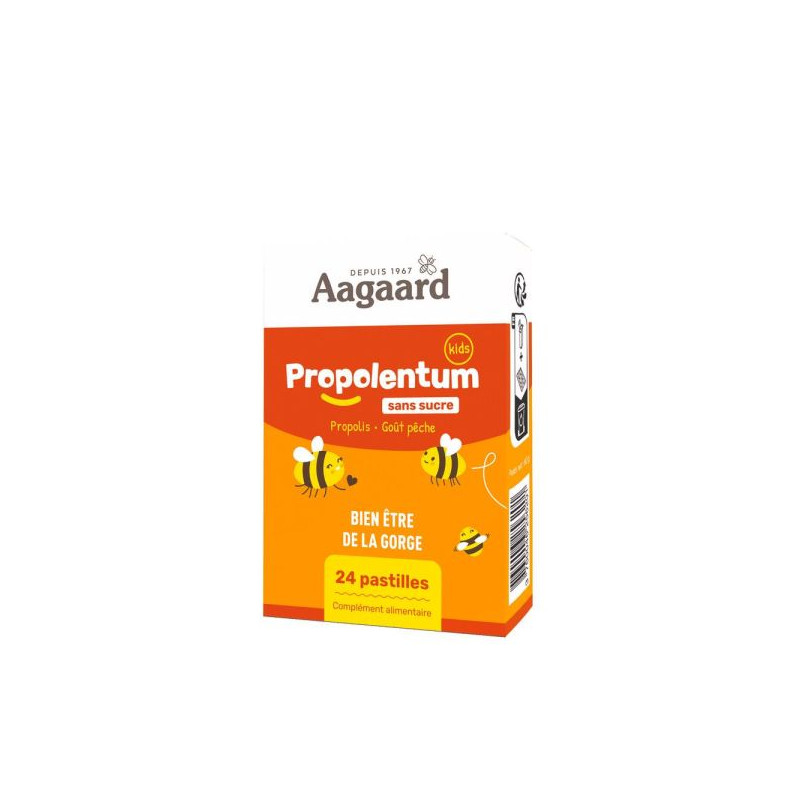 Propolentum Kids 24 pastilles Aagaard