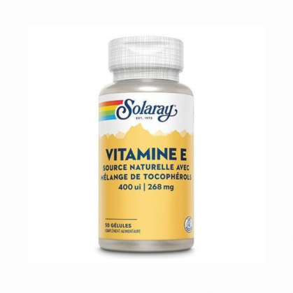 Vitamine E 400UI 50 Gélules Solaray