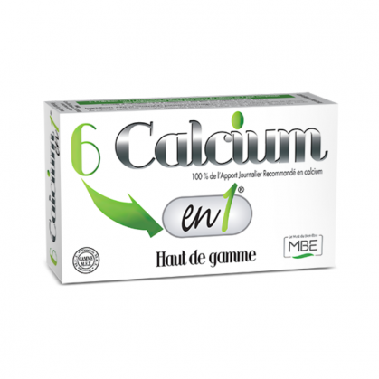 6 Calcium en 1 60 comprimés MBE