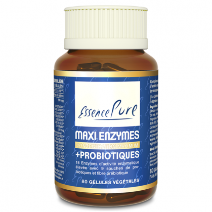 Maxi Enzymes et Probiotiques Essence Pure