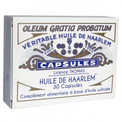 Huile de HAARLEM 30 capsules 30 capsules