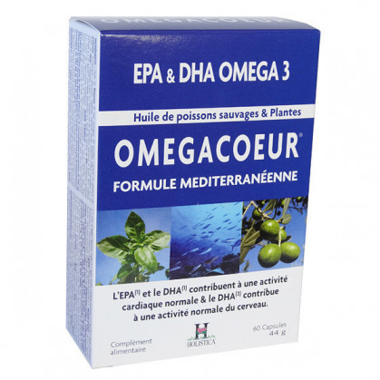 OmegaCoeur Holistica 60 capsules