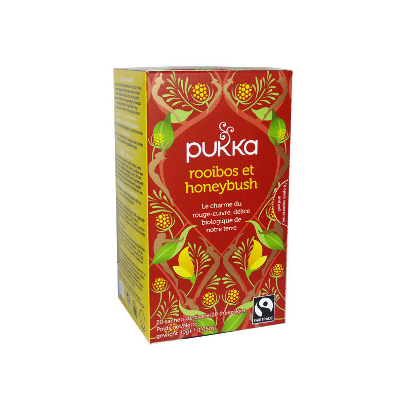 Tisane Pukka Rooibos & Honeybush 20 sachets