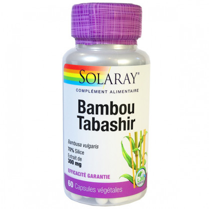 Bambou Tabashir Solaray 60 capsules