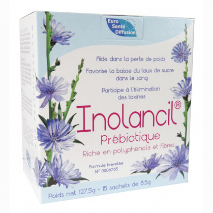 Inolancil prébiotique 15 sachets 1 boite de 15 sachets de 8