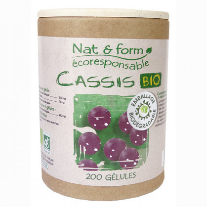 Cassis Bio Nat & Form 200 gélules