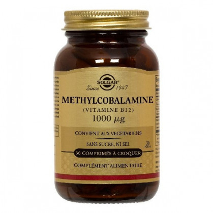 Methylcobalamine - Vit. B12 30 comprimés 30 comprimés à croquer