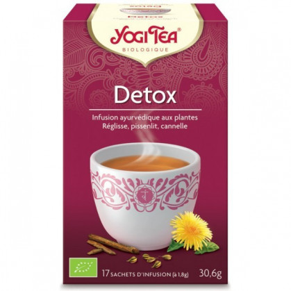 Yogi Tea Detox Purifica Bio 17 infusions 17 infusions