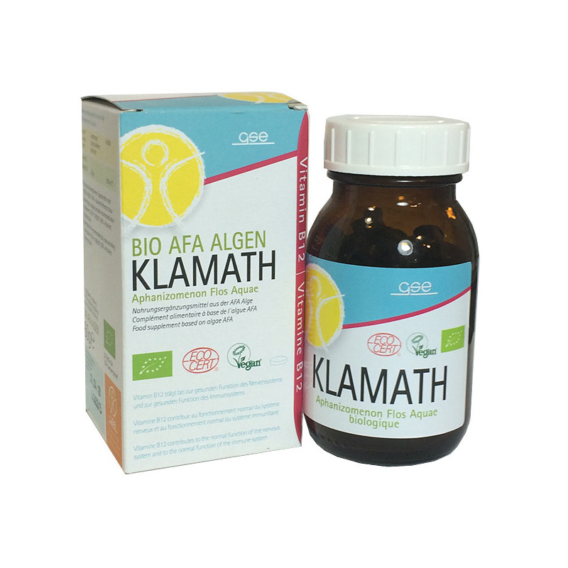 Algue Klamath Bio 120 cp GSE 120 comprimés 500 mg