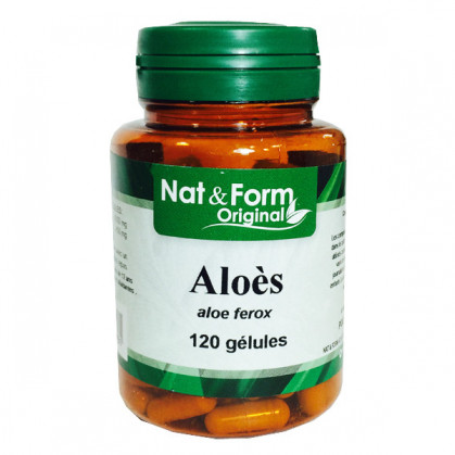 Aloe Ferox Noir 120 gélules Nat & Form 120 gélules