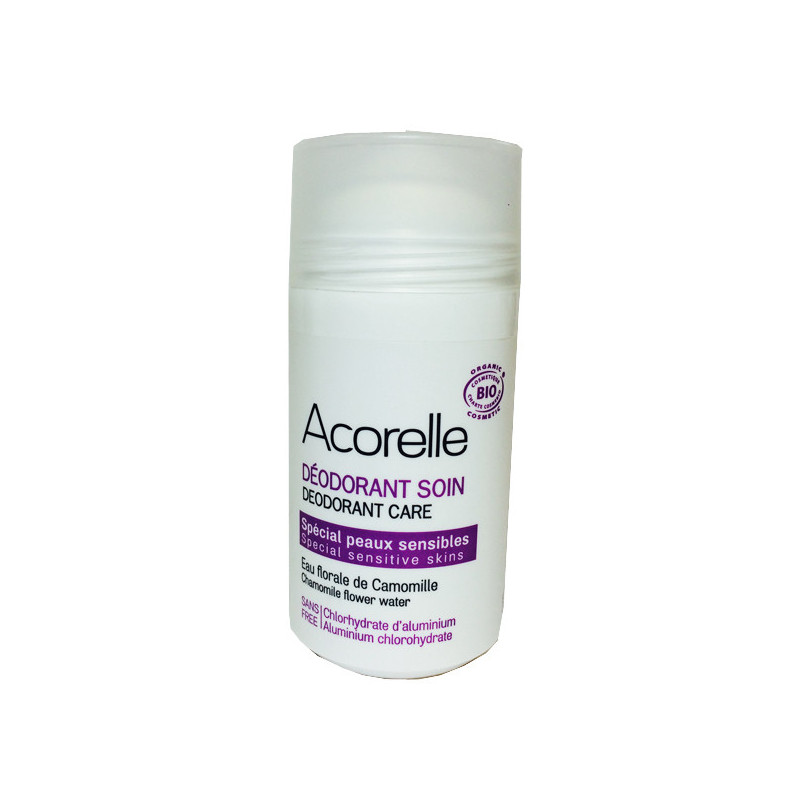 Déodorant peaux sensibles Acorelle 50 ml Roll'on 50 ml