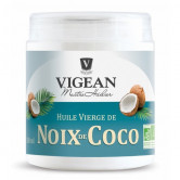 Huile vierge de noix de coco bio 500 ml Vigean 500 ml