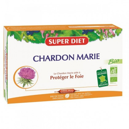 Chardon Marie Bio 20 ampoules Super Diet 20 ampoules de 15 ml