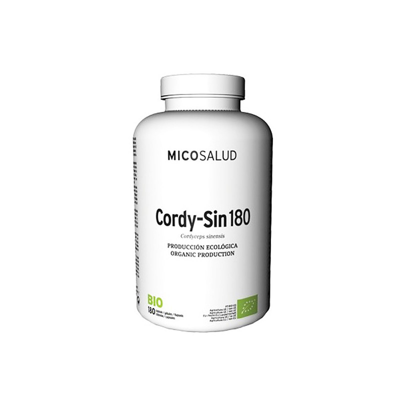 Cordy-Sin 180 gélules - Cordyceps Bio MicoSalud 180 gélules dosées à 792mg