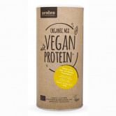 Mix de Protéine Vegan Banane et Vanille Bio 400 gr Pot refermable de 400 gr