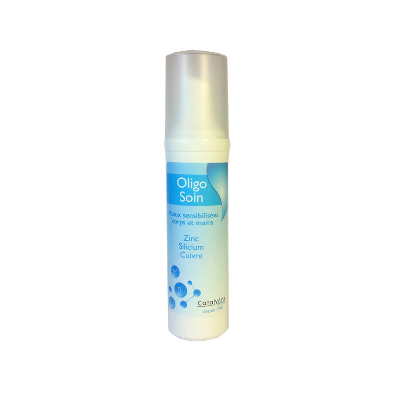 Crème Oligo Soin peaux sensibilisées Catalyons 50 ml Pompe Airless 50 ml