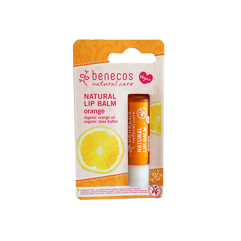 Baume à lèvres Orange Benecos Stick 4