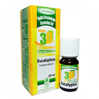 HE 3D - Eucalyptus 10 ml - Phytofrance Flacon 10 ml