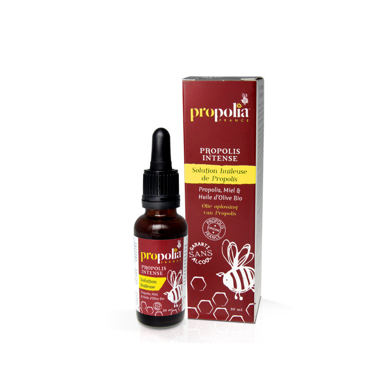 Propolia - Solution huileuse de propolis 30 ml Flacon pipette de 30 ml